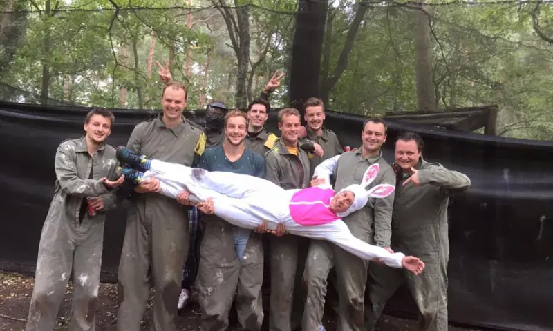 Vrijgezellenfeest Paintballen