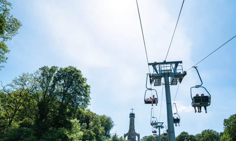 Kabelbaan en Wilhelminatoren