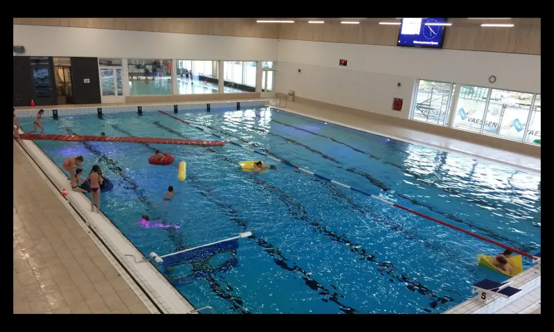 Bovenaanzicht zwembad