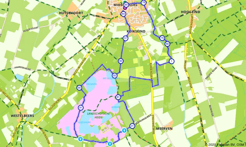 Route Noord-Brabant