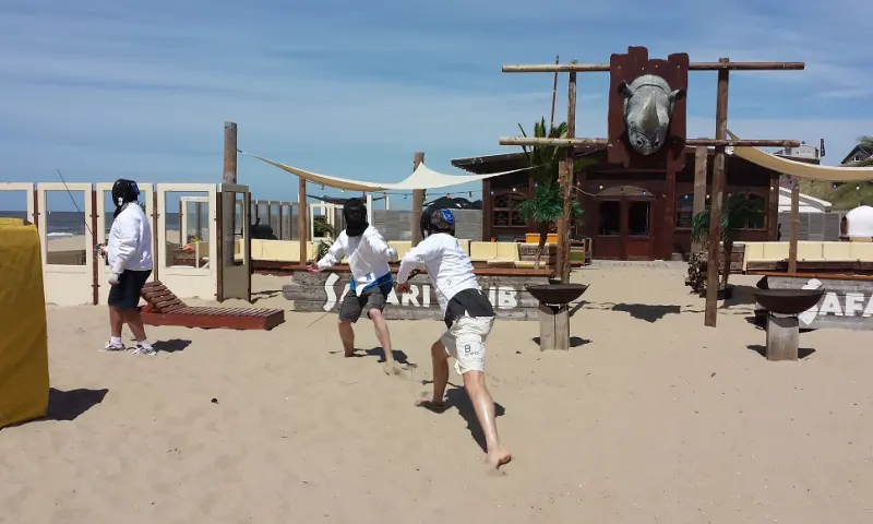 Schermen met vrienden