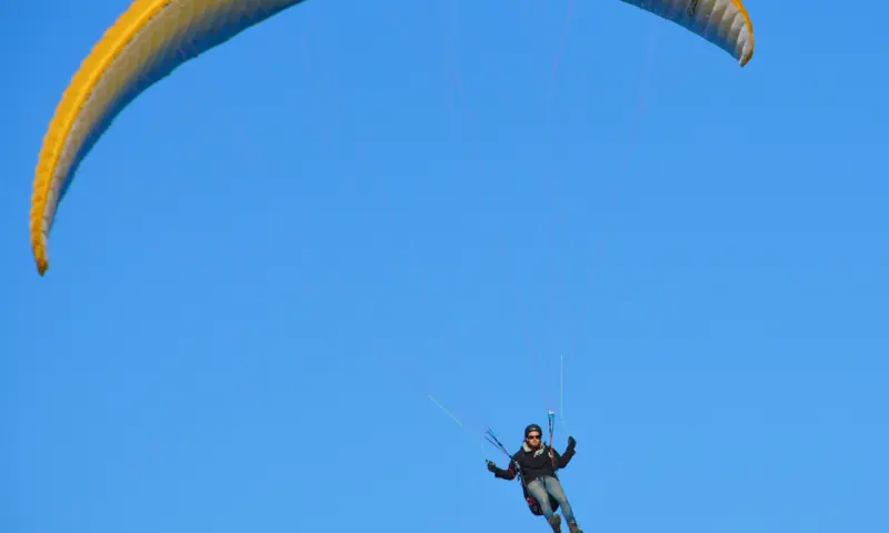 Paragliden vluchtmaken