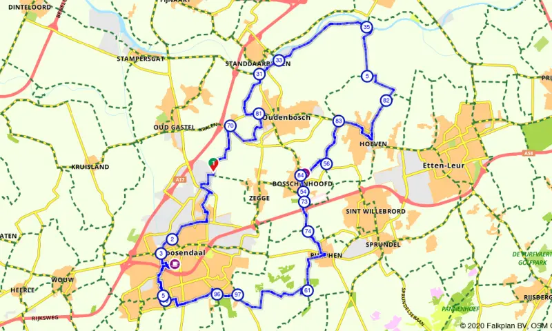 Route Noord-Brabant