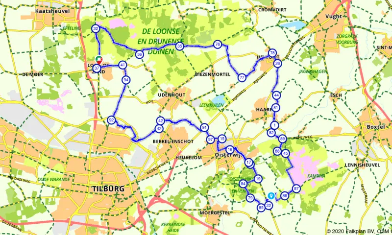 Route Noord-Brabant