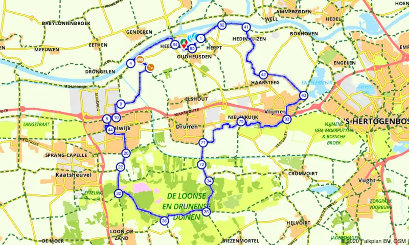 Route Noord-Brabant