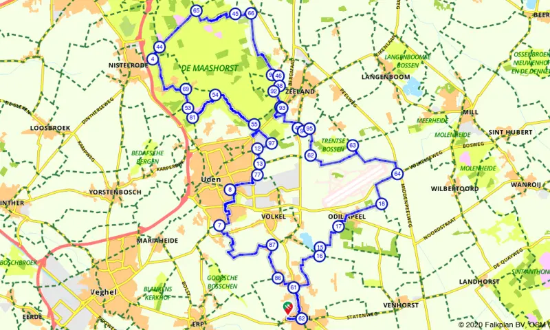 Route Noord-Brabant