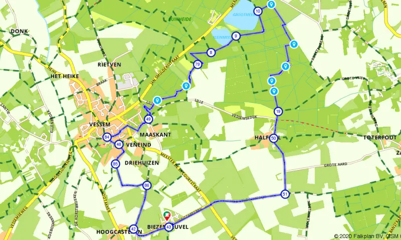 Route Noord-Brabant