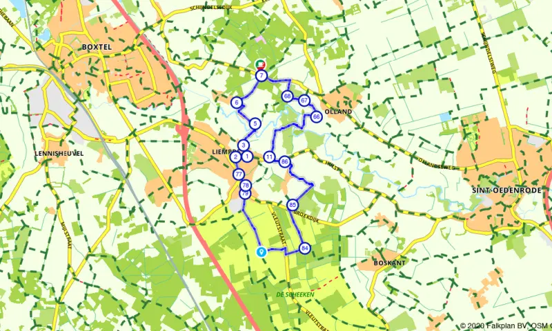 Route Noord-Brabant