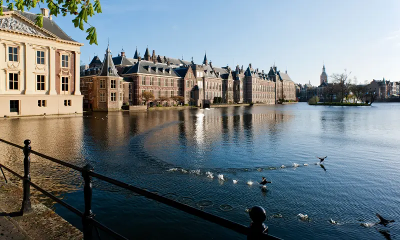 Hofvijver met Binnenhof