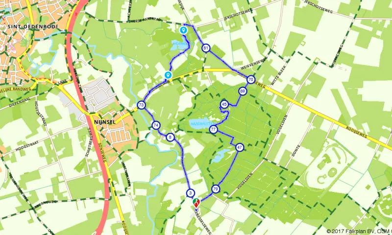 Route Noord-Brabant