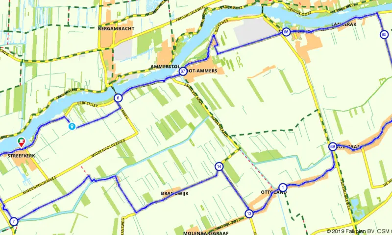 Route Zuid-Holland