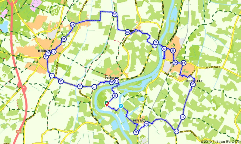 Route in Overijssel
