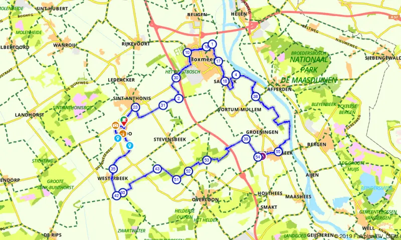 Route Noord-Brabant