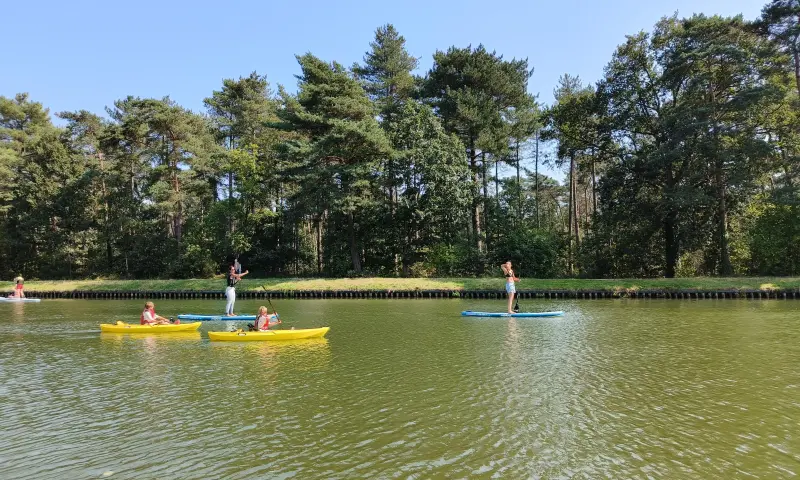 Kajakken en suppen in Herentals