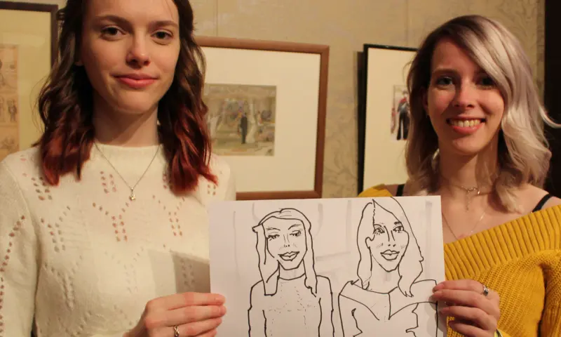 portretten en karikaturen maken