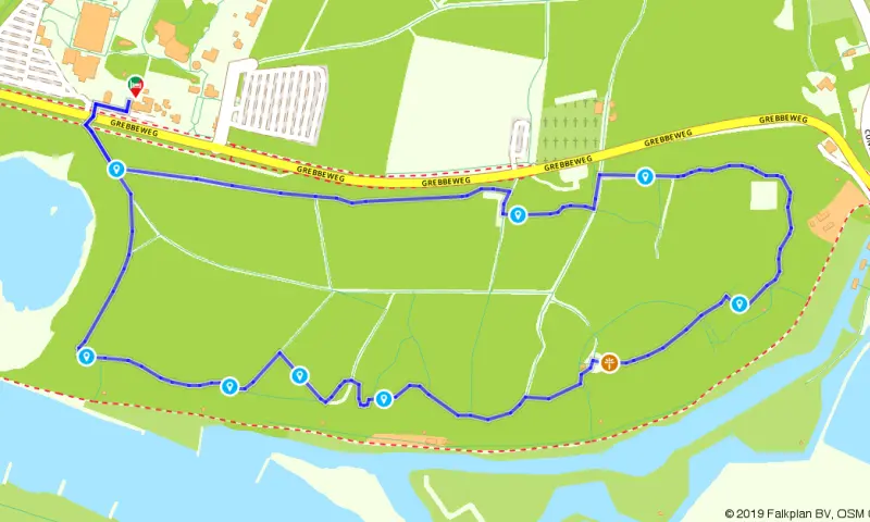 Route in Utrecht