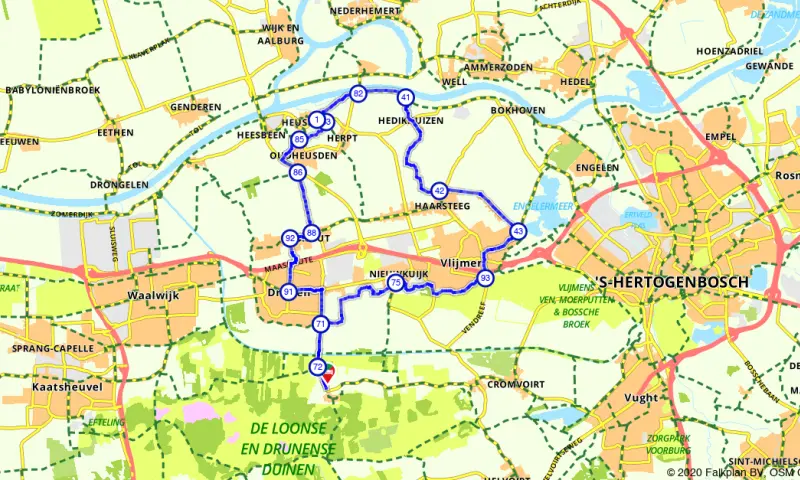 Route Noord-Brabant