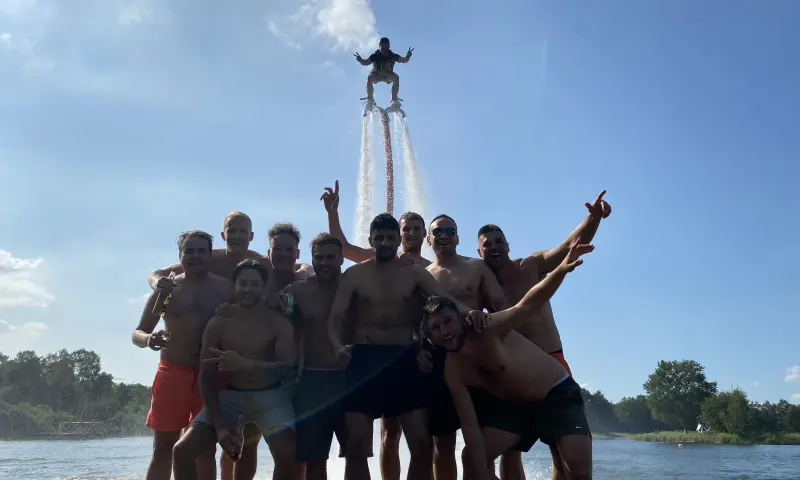 Mannenweekend is aan!