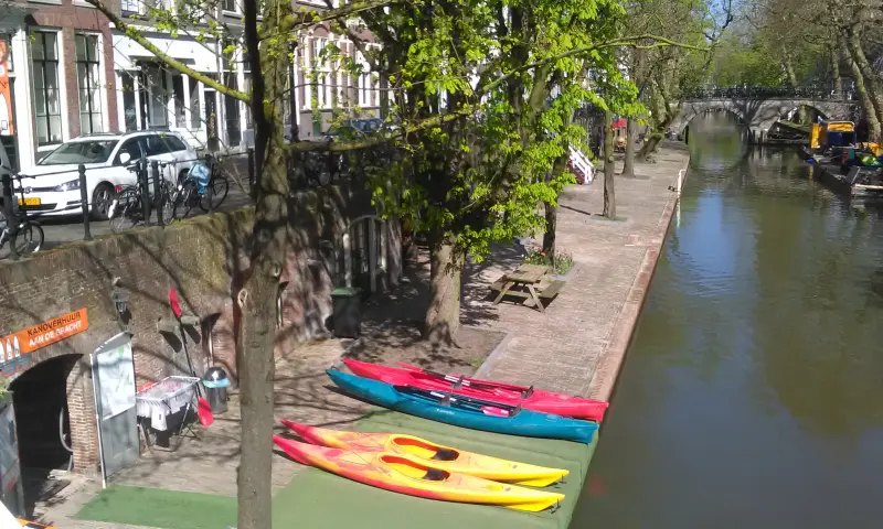opstappen in centrum