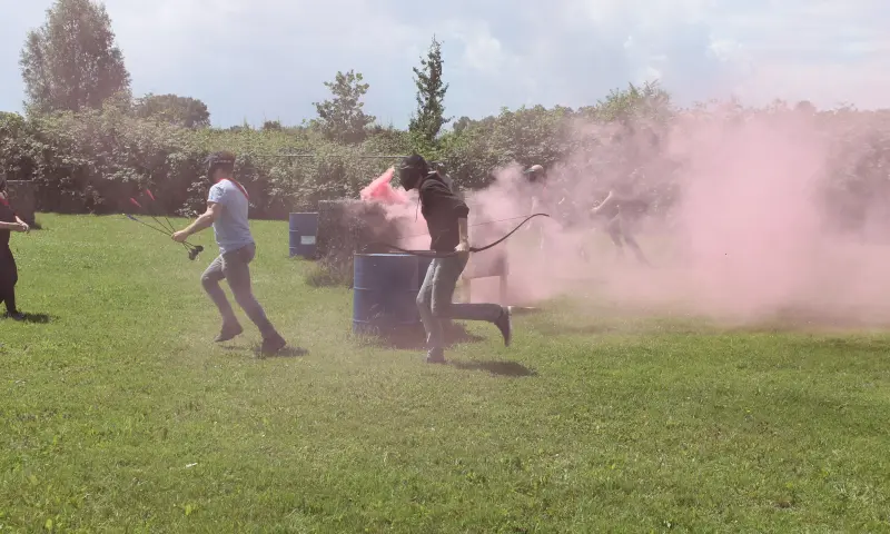 Pijl en boog schieten