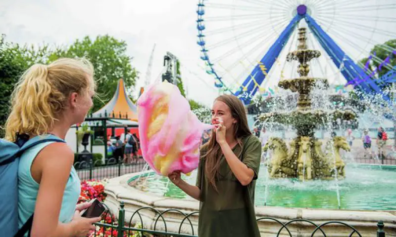 Suikerspin in Walibi