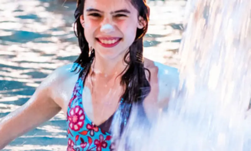 Kinderen in het Zwembad