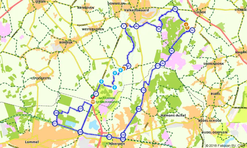 Route Noord-Brabant