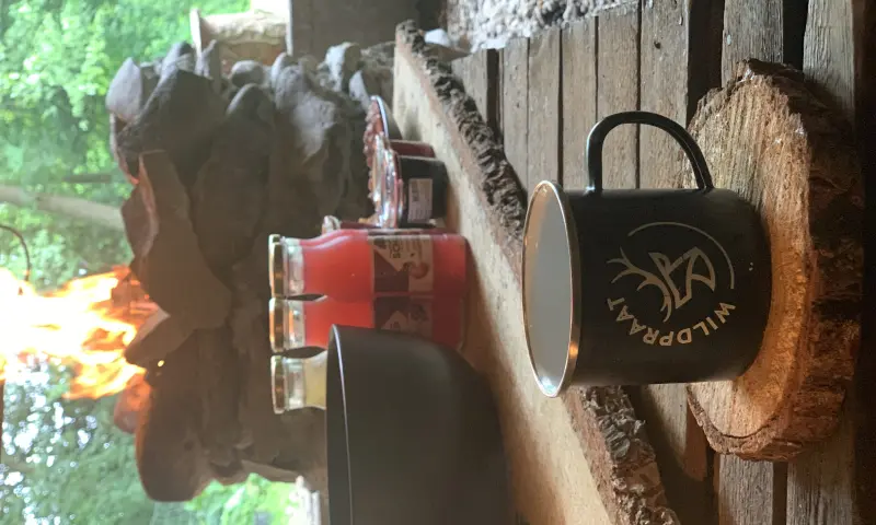 Vuur diner buitenkoken