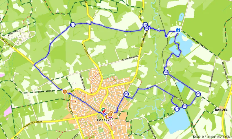 Route in Overijssel