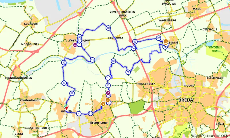 Route Noord-Brabant