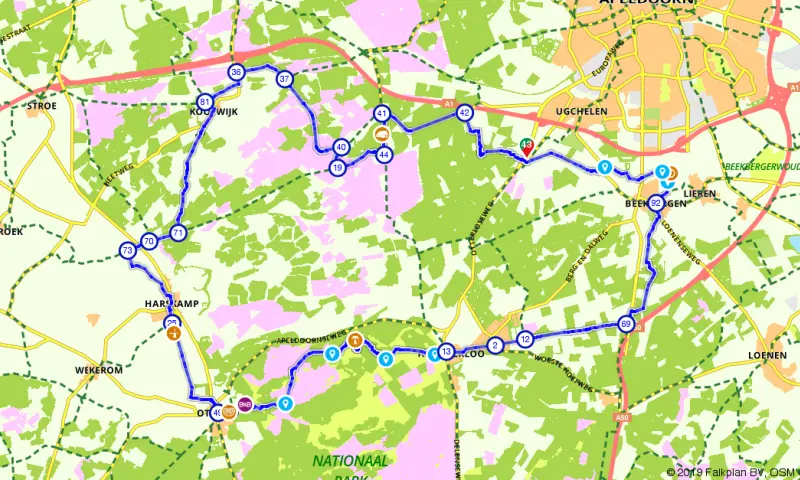 Route Veluwe