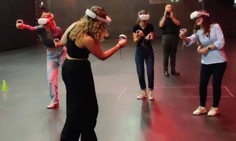 VR arcade mini games