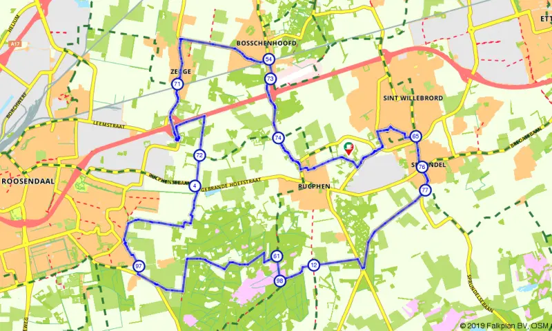 Route Noord-Brabant