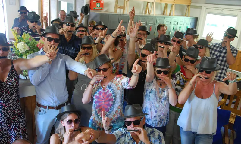 mondharmonica met je groep leren spelen