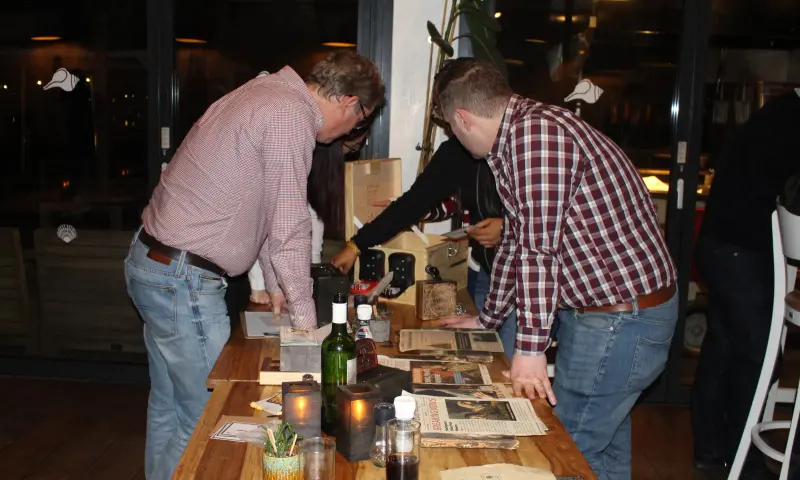 spelers tijdens evenement