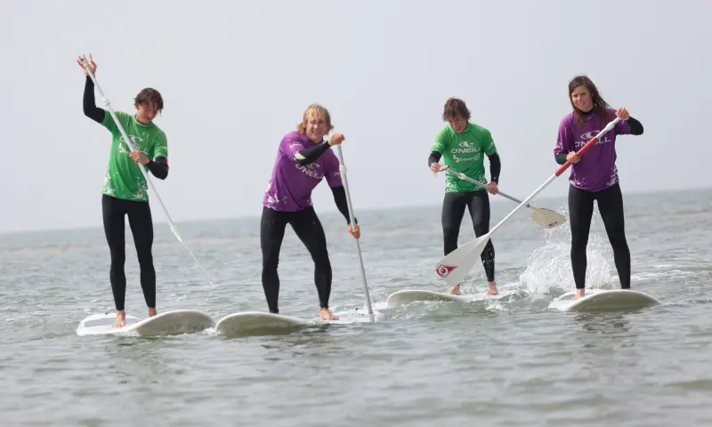 Suppen in de zee