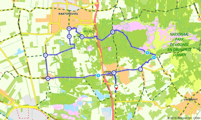 Route Noord-Brabant