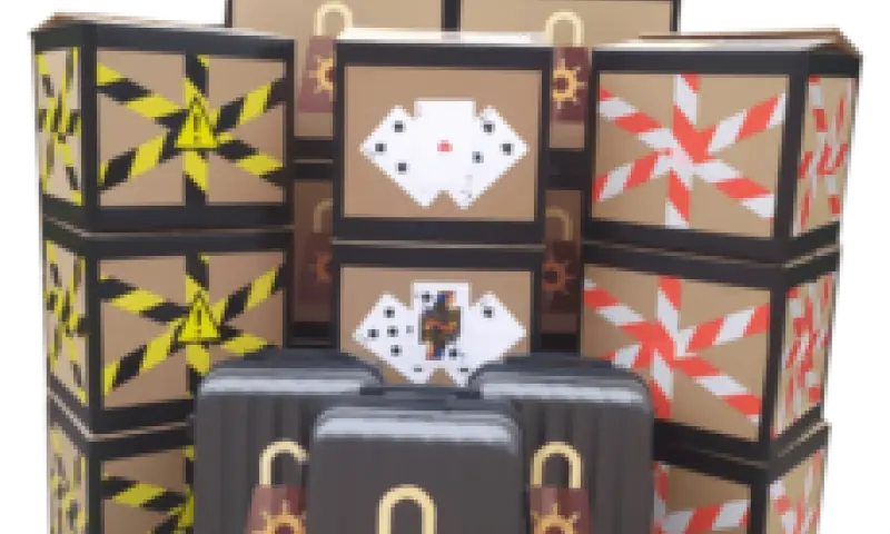 verschillende thema's escaperooms