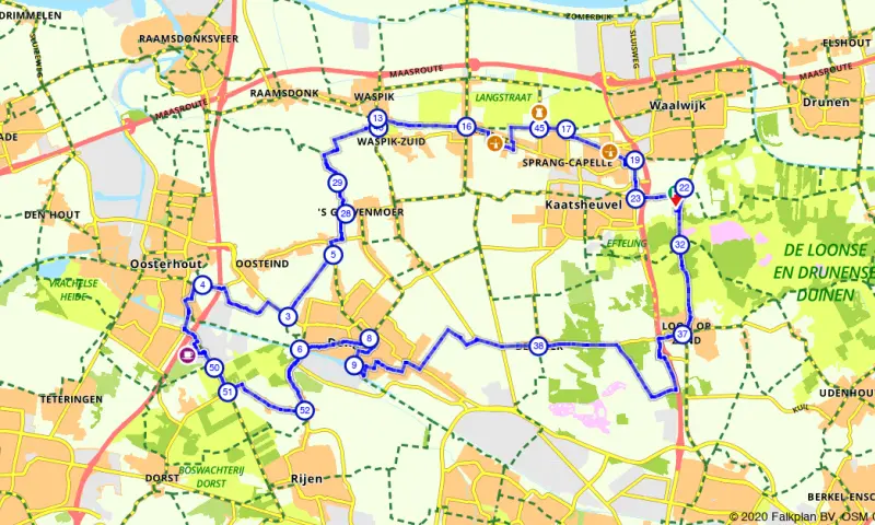 Route Noord-Brabant