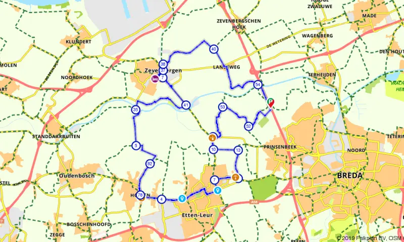 Fietsen door de polders van Etten-Leur