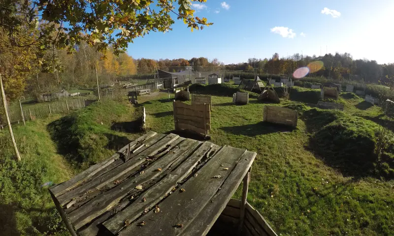 Paintbal Terrein Activiteit