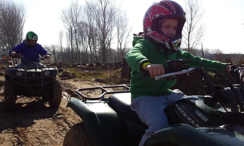 Rijden op de quad