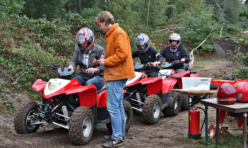 Rijden op de quad