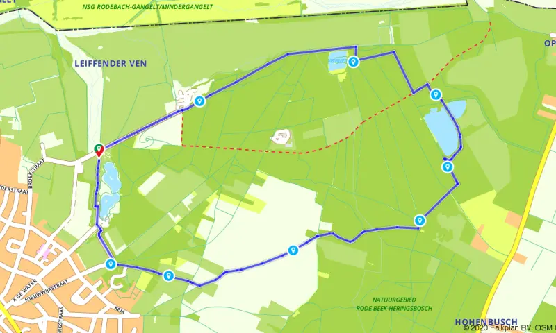 Route in Limburg