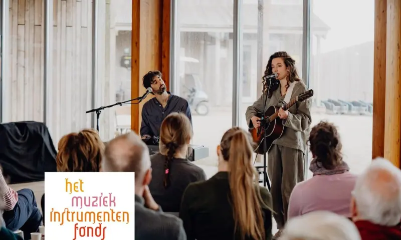 Intiem concert Janna en Ruben Hein op Marker Wadden inclusief excursie