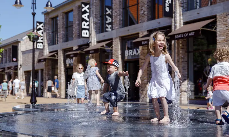 Kinderen in Designer Outlet Roosendaal