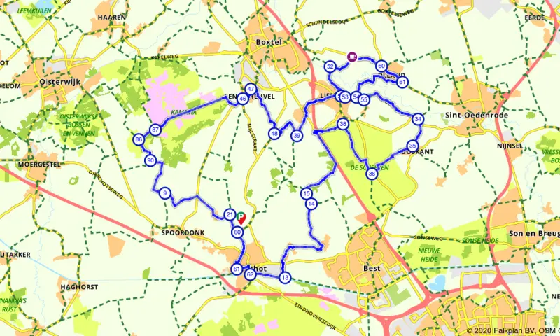 Route Noord-Brabant