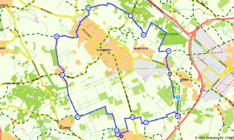 Route Noord-Brabant