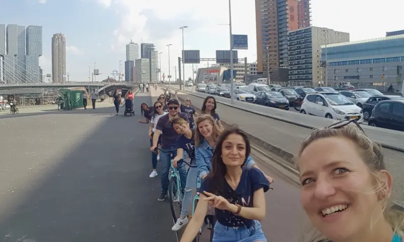 Fietstour Gezellige Mensen door Rotterdam