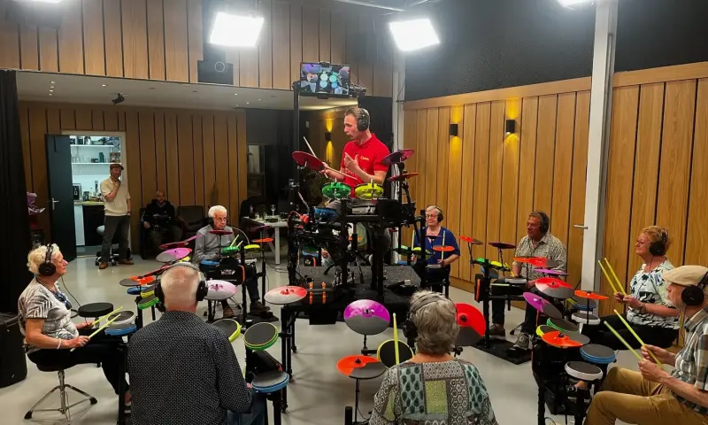Drumworkshop met volwassenen